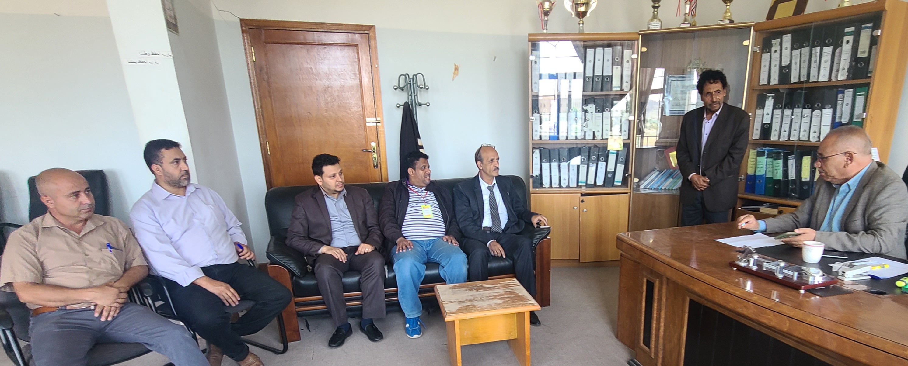 رئيس جامعة ذمار يزور كلية الهندسة